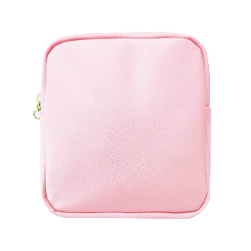 Nylon Makeup Bag - Pink