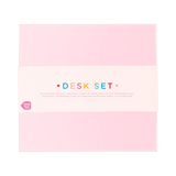 Blush Desk Set