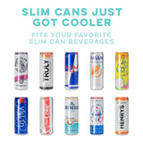 Skinny Can Cooler - Navy