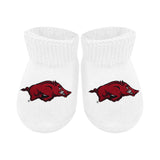 Razorback Newborn Booties