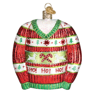 Festive Christmas Sweater Ornament