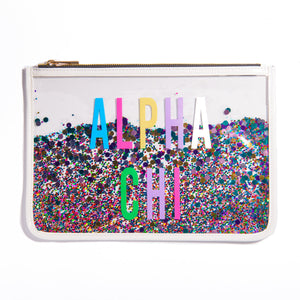 Glitter Cosmetic Bag