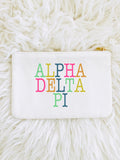 Colorblock Cosmetic Bag