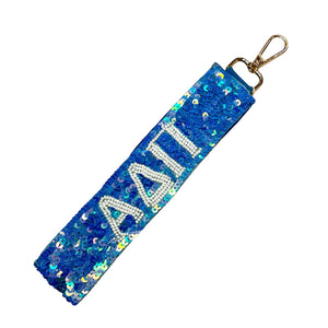 Sequined Wristlet