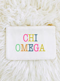 Colorblock Cosmetic Bag