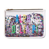 Glitter Cosmetic Bag