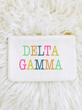 Colorblock Cosmetic Bag