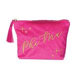 Velvet Cosmetic Bag