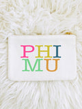 Colorblock Cosmetic Bag