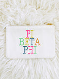 Colorblock Cosmetic Bag