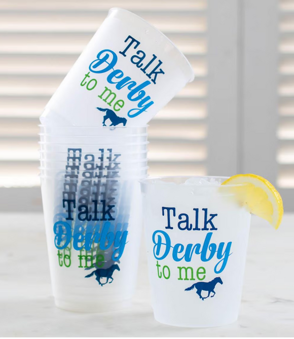 Talk Derby to Me Party Cups