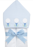 3 Marthas Golf Everykid Towel, Blue
