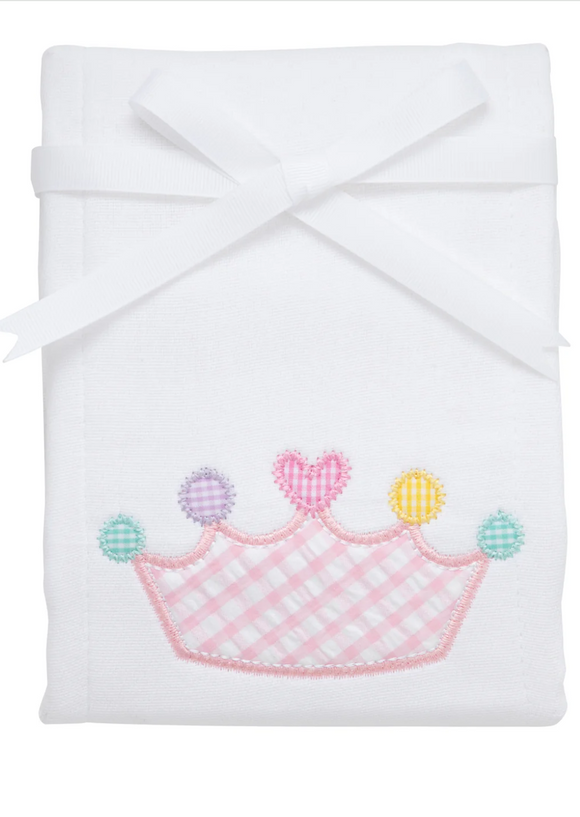 Princess Applique Burp