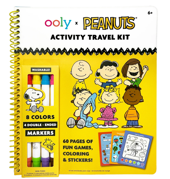 Peanuts Activity Travel Kit and Double-Ended Markers