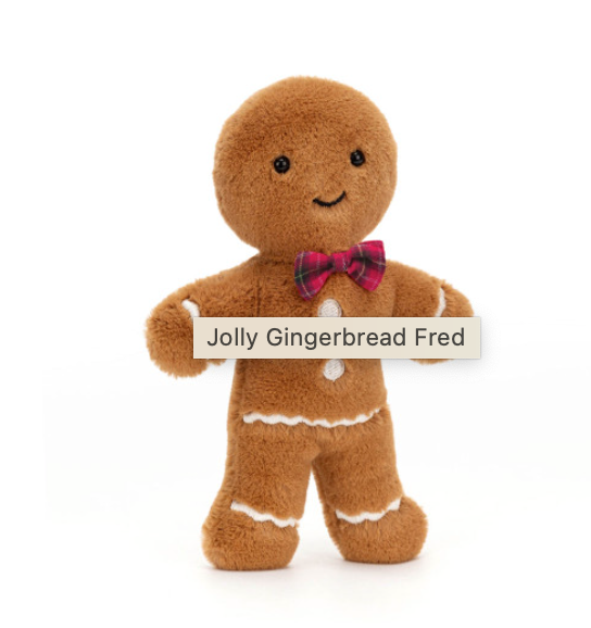 Jolly Gingerbread Fred