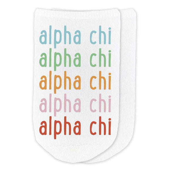Sorority - No Show Socks