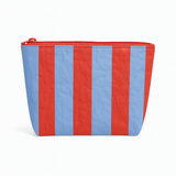Preppy Stripe Cosmetic Bag