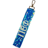 Sequined Wristlet