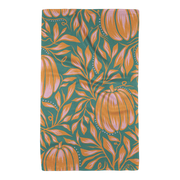Kitchen Towel - Happy Pumpkins