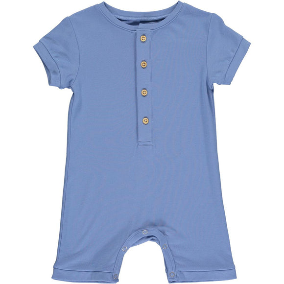 Short Romper - Sky Blue