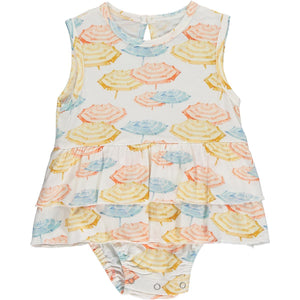 Ruffled Dress - Pretty Parasols