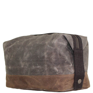 Waxed Canvas Dopp Kits