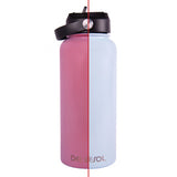Color Changing Water Bottle - Light Blue to Pink