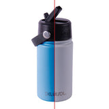 Kid's Color Changing Water Bottle - Grey to Blue