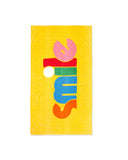 Smile Towel - Yellow