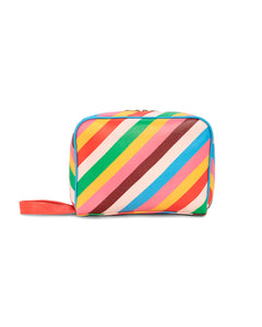 Getaway Toiletry Bag - Rainbow Stripe