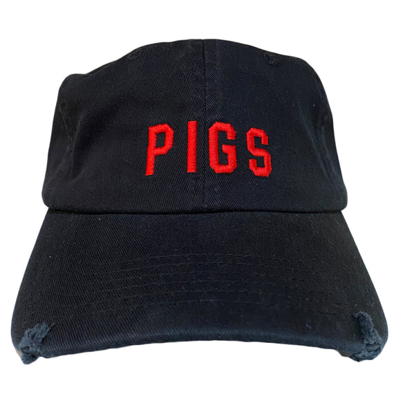 Pigs Distressed Hat