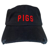Pigs Distressed Hat