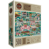 Chick Flick Movie Map Puzzle