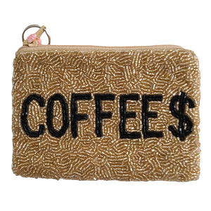 Coffee Money Coin Purse