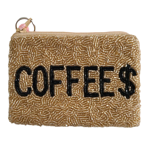Coffee Money Coin Purse