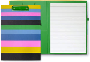 Enchanted Stripe Clipboard Folio