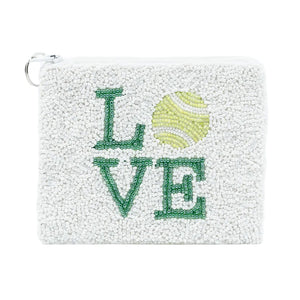 Love Tennis Coin Purse