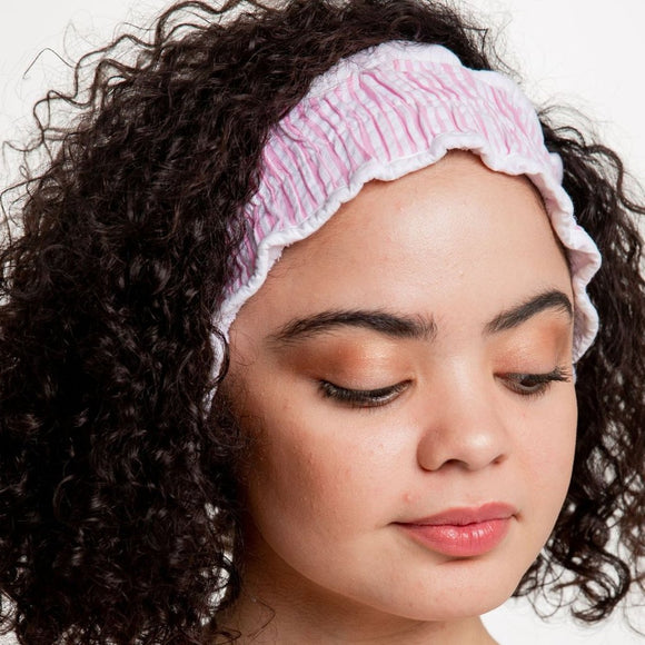 Seersucker Spa Headband