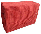 Waffle Knit Cosmetic Bags - Large