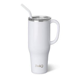 Mega Mug - Shimmer Diamond White