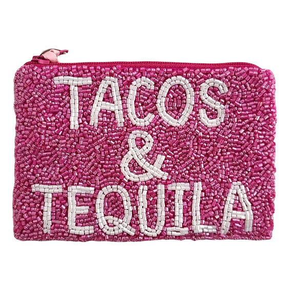 Tacos & Tequila Coin Purse