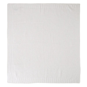 Waffle Baby Blanket - Pearl