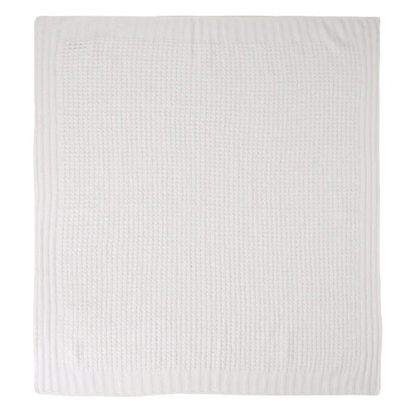 Waffle Baby Blanket - Pearl