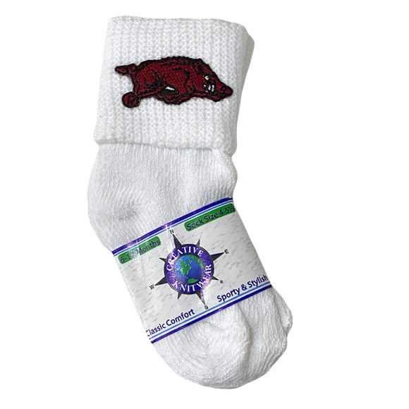 Baby Razorback Socks